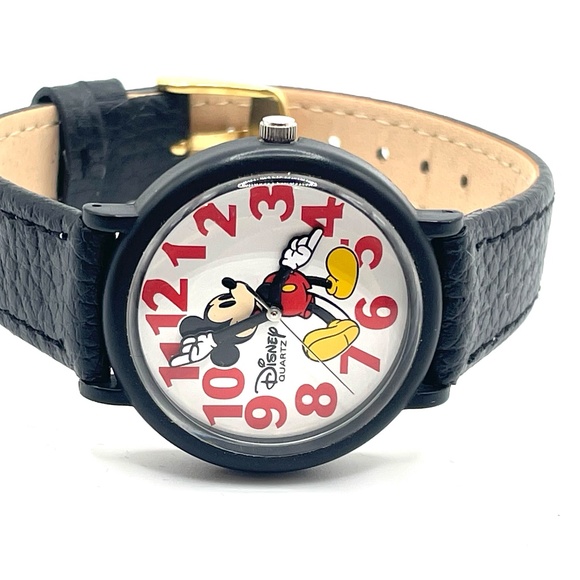 Vintage Disney Time works Mickey Mouse Quartz Watch - Picture 1 of 5